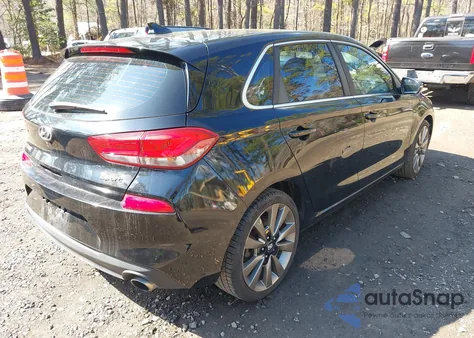 2018 Hyundai Elantra Gt Sport from USA, damaged, VIN KMHH55LC3JU037735